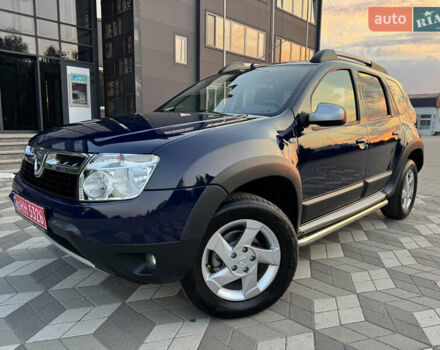 Синий Дачия Duster, объемом двигателя 1.6 л и пробегом 190 тыс. км за 9500 $, фото 1 на Automoto.ua