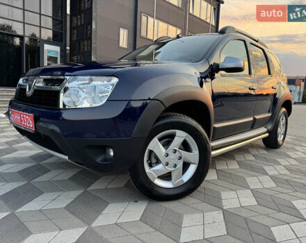 Синий Дачия Duster, объемом двигателя 1.6 л и пробегом 190 тыс. км за 9500 $, фото 2 на Automoto.ua