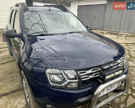 Синий Дачия Duster, объемом двигателя 1.2 л и пробегом 164 тыс. км за 9850 $, фото 1 на Automoto.ua