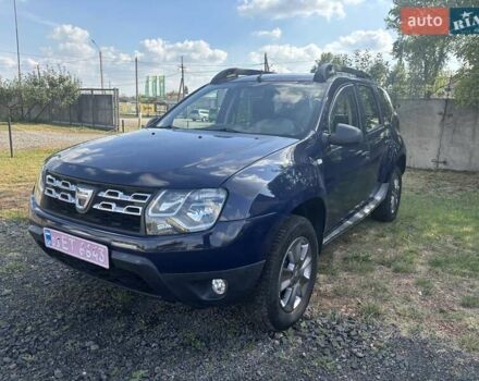 Синий Дачия Duster, объемом двигателя 1.6 л и пробегом 237 тыс. км за 9500 $, фото 1 на Automoto.ua