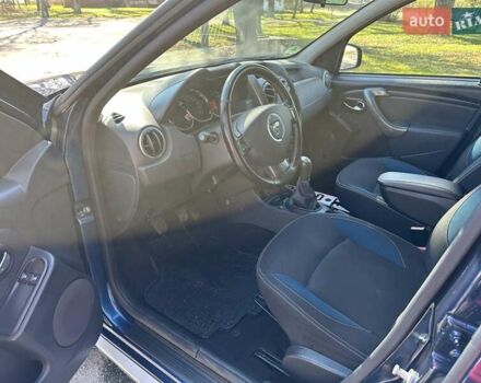 Синий Дачия Duster, объемом двигателя 1.6 л и пробегом 148 тыс. км за 12400 $, фото 16 на Automoto.ua
