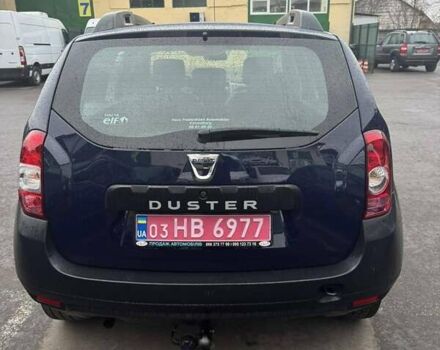 Синий Дачия Duster, объемом двигателя 1.5 л и пробегом 217 тыс. км за 8300 $, фото 10 на Automoto.ua