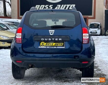 Синий Дачия Duster, объемом двигателя 1.5 л и пробегом 72 тыс. км за 13100 $, фото 4 на Automoto.ua