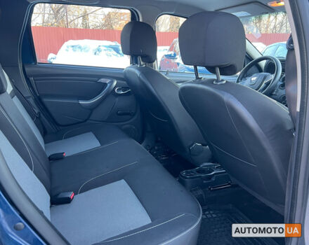Синий Дачия Duster, объемом двигателя 1.5 л и пробегом 72 тыс. км за 13100 $, фото 18 на Automoto.ua