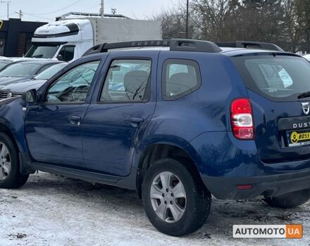 Синий Дачия Duster, объемом двигателя 1.5 л и пробегом 72 тыс. км за 13100 $, фото 3 на Automoto.ua