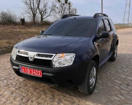 Синий Дачия Duster, объемом двигателя 1.6 л и пробегом 201 тыс. км за 7900 $, фото 1 на Automoto.ua