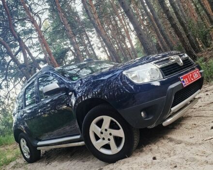Синий Дачия Duster, объемом двигателя 1.6 л и пробегом 185 тыс. км за 8800 $, фото 1 на Automoto.ua