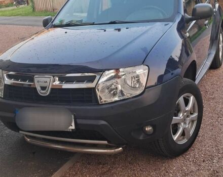 Синий Дачия Duster, объемом двигателя 1.6 л и пробегом 120 тыс. км за 7300 $, фото 1 на Automoto.ua