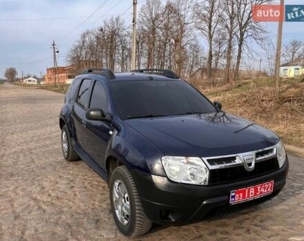 Синий Дачия Duster, объемом двигателя 1.6 л и пробегом 201 тыс. км за 7900 $, фото 1 на Automoto.ua