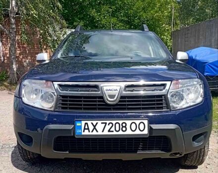 Синий Дачия Duster, объемом двигателя 1.6 л и пробегом 216 тыс. км за 7900 $, фото 1 на Automoto.ua