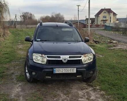 Синий Дачия Duster, объемом двигателя 1.6 л и пробегом 250 тыс. км за 7200 $, фото 1 на Automoto.ua