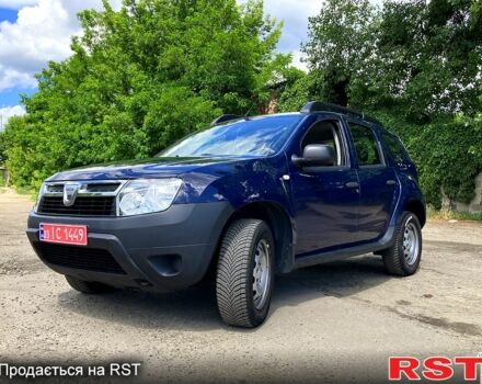 Синий Дачия Duster, объемом двигателя 1.6 л и пробегом 200 тыс. км за 7000 $, фото 1 на Automoto.ua