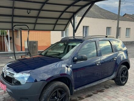Синий Дачия Duster, объемом двигателя 1.6 л и пробегом 134 тыс. км за 9650 $, фото 1 на Automoto.ua