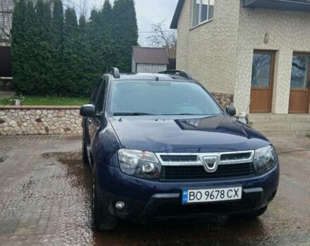 Синий Дачия Duster, объемом двигателя 1.6 л и пробегом 92 тыс. км за 8700 $, фото 1 на Automoto.ua