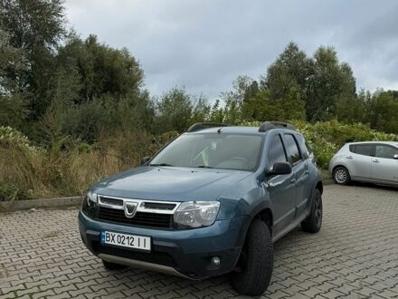 Синий Дачия Duster, объемом двигателя 1.5 л и пробегом 212 тыс. км за 8800 $, фото 1 на Automoto.ua
