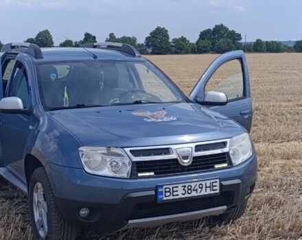 Синий Дачия Duster, объемом двигателя 1.5 л и пробегом 225 тыс. км за 10000 $, фото 1 на Automoto.ua