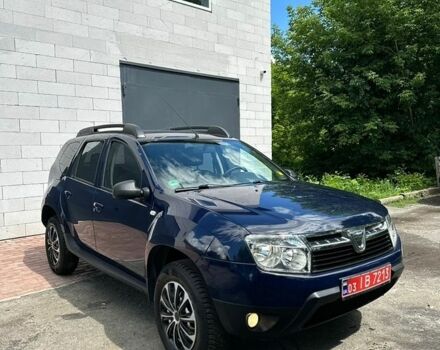 Синий Дачия Duster, объемом двигателя 1.6 л и пробегом 154 тыс. км за 8699 $, фото 1 на Automoto.ua