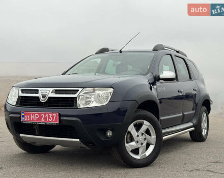 Синий Дачия Duster, объемом двигателя 1.6 л и пробегом 191 тыс. км за 9300 $, фото 1 на Automoto.ua
