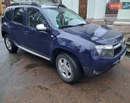 Синий Дачия Duster, объемом двигателя 1.6 л и пробегом 160 тыс. км за 9300 $, фото 1 на Automoto.ua
