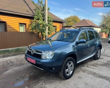 Синій Дачія Duster, об'ємом двигуна 1.6 л та пробігом 207 тис. км за 9200 $, фото 1 на Automoto.ua