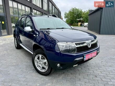 Синий Дачия Duster, объемом двигателя 1.5 л и пробегом 200 тыс. км за 12000 $, фото 1 на Automoto.ua