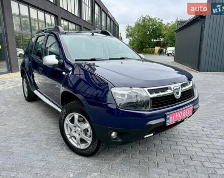 Синий Дачия Duster, объемом двигателя 1.5 л и пробегом 200 тыс. км за 12000 $, фото 1 на Automoto.ua