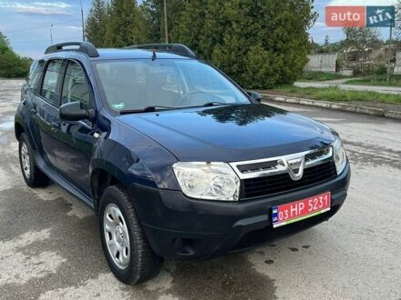 Синий Дачия Duster, объемом двигателя 1.6 л и пробегом 179 тыс. км за 8350 $, фото 1 на Automoto.ua
