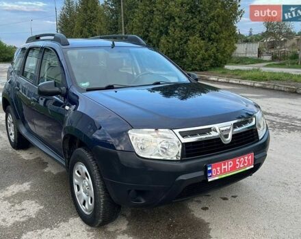 Синий Дачия Duster, объемом двигателя 1.6 л и пробегом 179 тыс. км за 8350 $, фото 1 на Automoto.ua