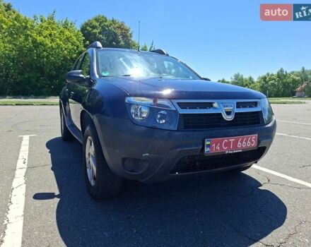 Синий Дачия Duster, объемом двигателя 1.6 л и пробегом 159 тыс. км за 9690 $, фото 1 на Automoto.ua