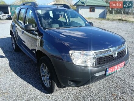 Синий Дачия Duster, объемом двигателя 1.6 л и пробегом 214 тыс. км за 9000 $, фото 1 на Automoto.ua