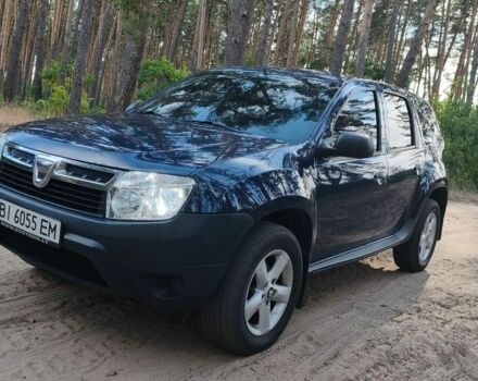 Синий Дачия Duster, объемом двигателя 1.6 л и пробегом 128 тыс. км за 8200 $, фото 1 на Automoto.ua