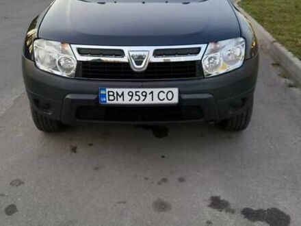 Синий Дачия Duster, объемом двигателя 1.6 л и пробегом 103 тыс. км за 8500 $, фото 1 на Automoto.ua