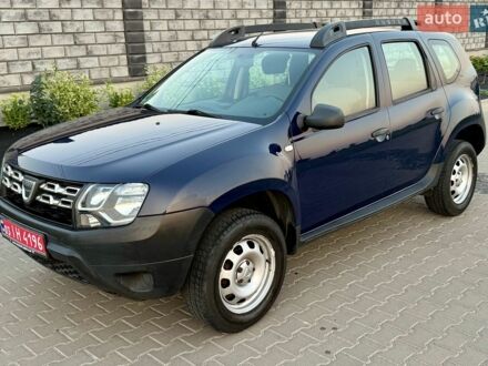 Синий Дачия Duster, объемом двигателя 1.6 л и пробегом 144 тыс. км за 9200 $, фото 1 на Automoto.ua