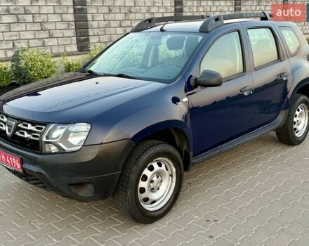 Синий Дачия Duster, объемом двигателя 1.6 л и пробегом 144 тыс. км за 9200 $, фото 1 на Automoto.ua
