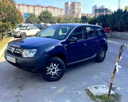 Синий Дачия Duster, объемом двигателя 1.6 л и пробегом 232 тыс. км за 7500 $, фото 1 на Automoto.ua