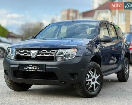 Синий Дачия Duster, объемом двигателя 1.6 л и пробегом 237 тыс. км за 8500 $, фото 1 на Automoto.ua