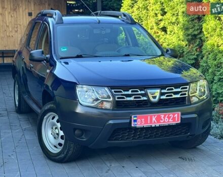 Синий Дачия Duster, объемом двигателя 1.6 л и пробегом 141 тыс. км за 10500 $, фото 1 на Automoto.ua