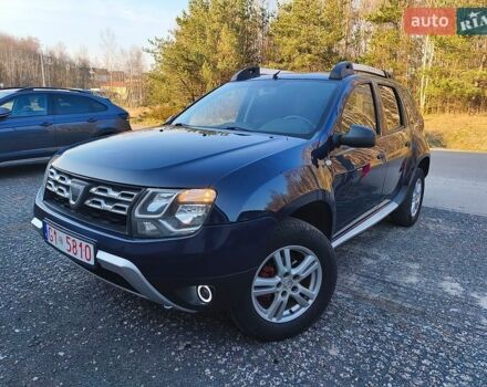 Синий Дачия Duster, объемом двигателя 1.6 л и пробегом 147 тыс. км за 9400 $, фото 1 на Automoto.ua