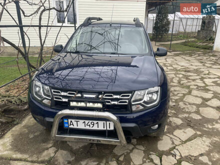 Дачия Duster 2015 в Надворной на Automoto.ua Синий Дачия Duster, объемом двигателя 1.2 л и пробегом 164 тыс. км за 9850 $, фото 1 на Automoto.ua