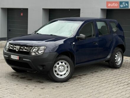 Синий Дачия Duster, объемом двигателя 1.6 л и пробегом 186 тыс. км за 9490 $, фото 1 на Automoto.ua