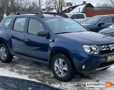 Синий Дачия Duster, объемом двигателя 1.5 л и пробегом 72 тыс. км за 13100 $, фото 1 на Automoto.ua