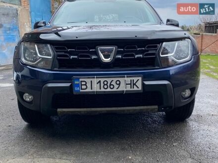 Синий Дачия Duster, объемом двигателя 1.46 л и пробегом 214 тыс. км за 11524 $, фото 1 на Automoto.ua