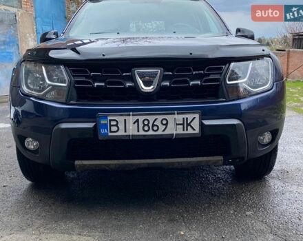 Синий Дачия Duster, объемом двигателя 1.46 л и пробегом 214 тыс. км за 11524 $, фото 1 на Automoto.ua