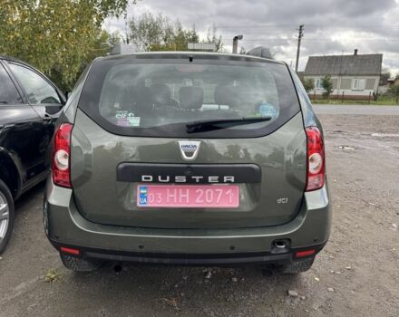 Зеленый Дачия Duster, объемом двигателя 1.5 л и пробегом 195 тыс. км за 10300 $, фото 8 на Automoto.ua
