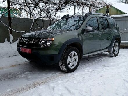 Зеленый Дачия Duster, объемом двигателя 1.5 л и пробегом 165 тыс. км за 10999 $, фото 1 на Automoto.ua