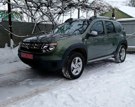 Зеленый Дачия Duster, объемом двигателя 1.5 л и пробегом 165 тыс. км за 10999 $, фото 1 на Automoto.ua