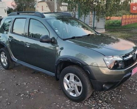 Зеленый Дачия Duster, объемом двигателя 1.5 л и пробегом 195 тыс. км за 9500 $, фото 1 на Automoto.ua