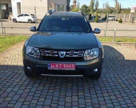 Зеленый Дачия Duster, объемом двигателя 1.5 л и пробегом 189 тыс. км за 11500 $, фото 1 на Automoto.ua