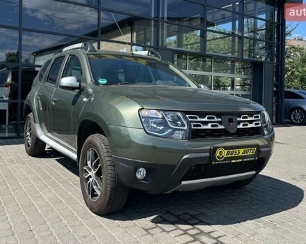 Зеленый Дачия Duster, объемом двигателя 1.2 л и пробегом 106 тыс. км за 9900 $, фото 1 на Automoto.ua