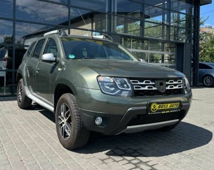 Зеленый Дачия Duster, объемом двигателя 1.2 л и пробегом 106 тыс. км за 9899 $, фото 1 на Automoto.ua